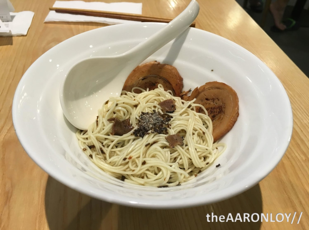 Kanshoku Ramen Review truffle